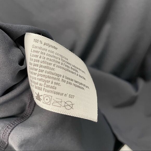 𝅺[l] MEC Women’s Silver Grey Outdoor Activewear Short Sleeve Mini V-Neck Top - Picture 11 of 12